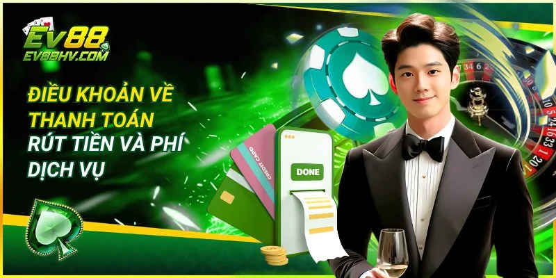 Quy định về phí dịch vụ và phụ thu tại EV888